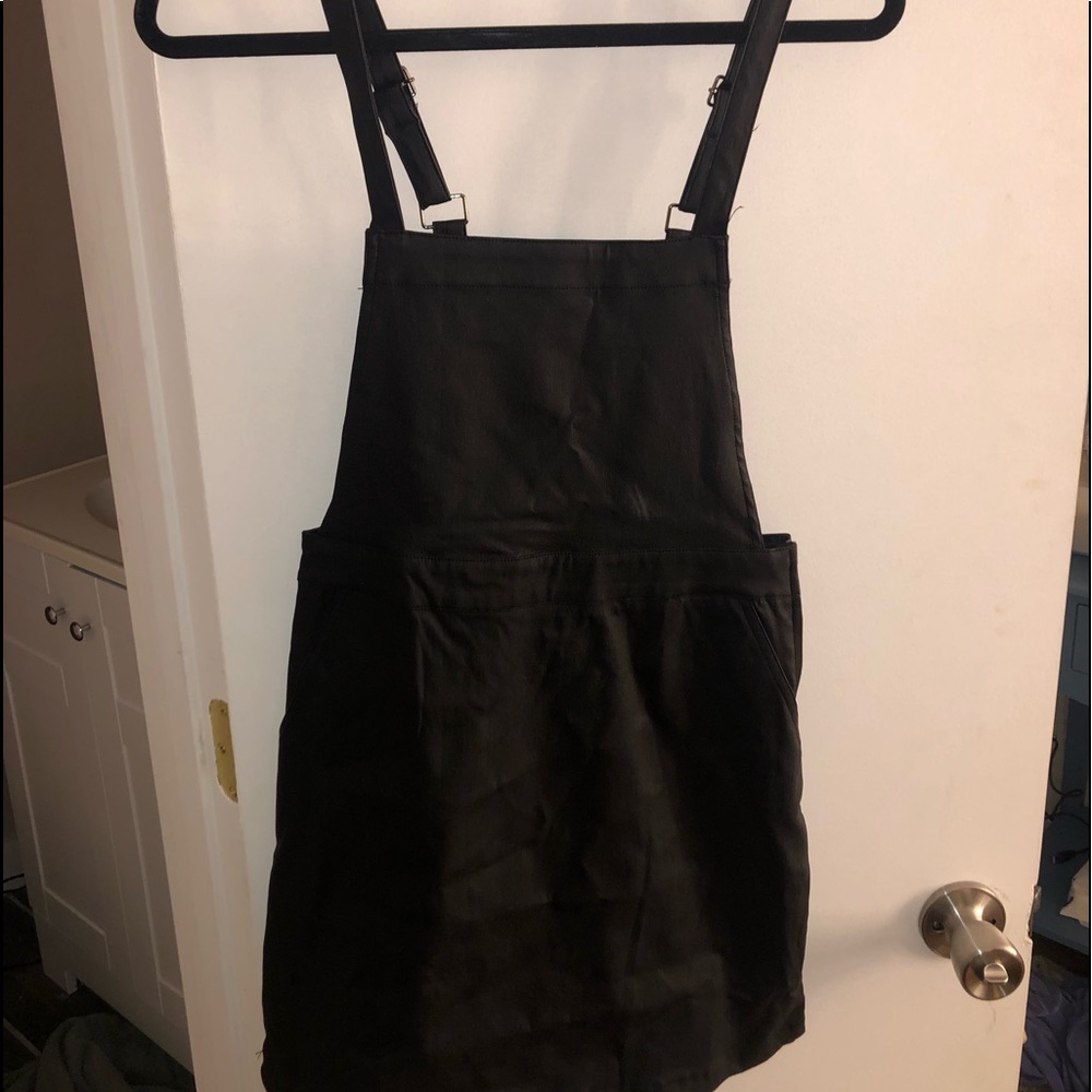 Leather dress
